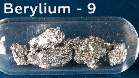  Beryllium:  뛰어난 강도와 가벼움을 자랑하는 우주 탐사의 필수 원소!